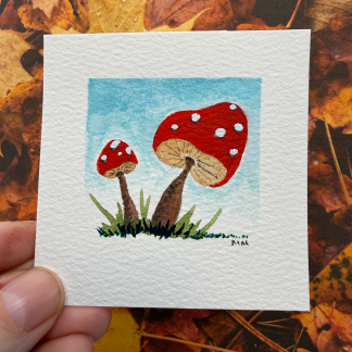 Mini mushrooms V